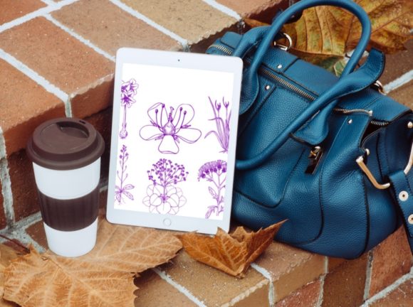 15 Beautiful Flowers Brush Stamps V 12: Your New Secret Weapon for Floral Art