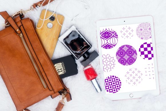15 Geometric Patterns Brush Stamps V7 for Procreate