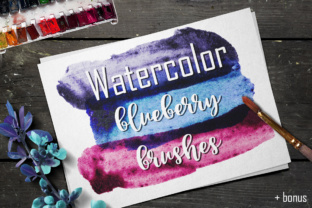 22 Watercolor Blueberry Brushes: A Juicy Addition to Your Toolkit