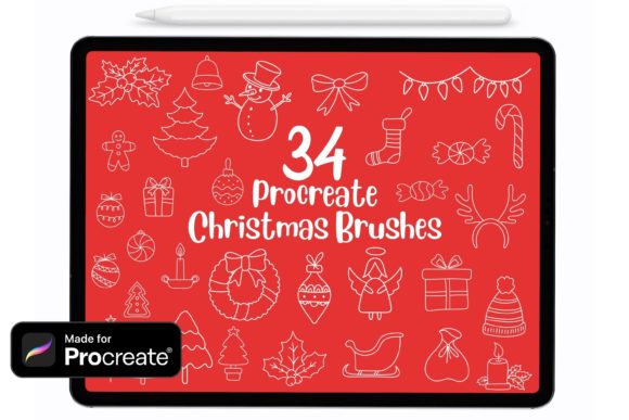 Christmas Procreate Brushes: Elevate Your Holiday Designs