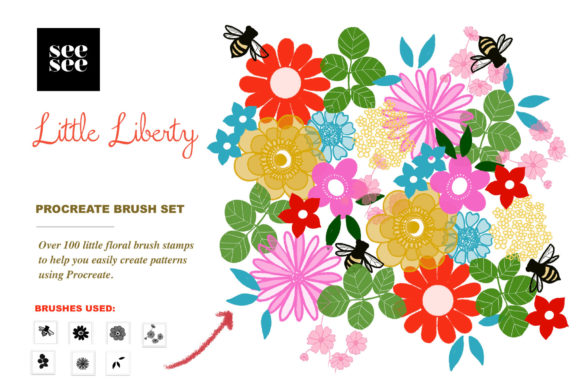 Design Liberty-Inspired Florals in Procreate