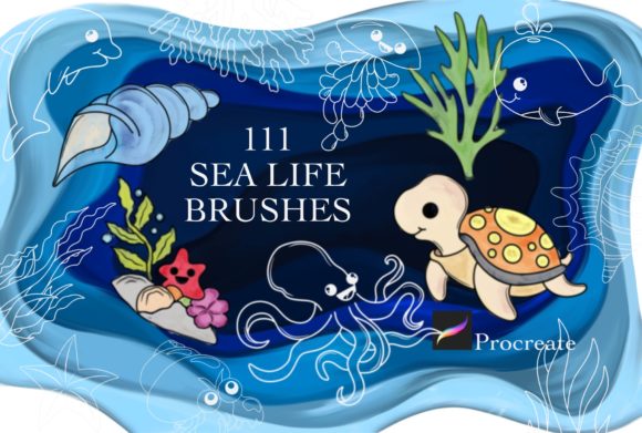 Dive Deep: Refreshing Your Creative Projects with Ocean Life Digital Stamps