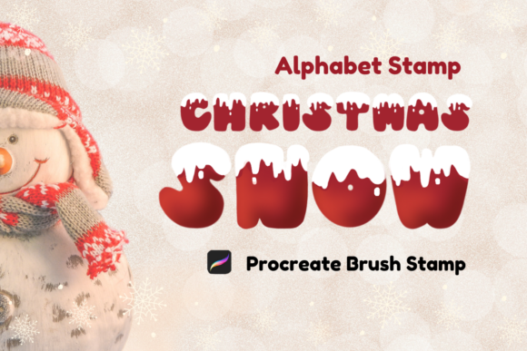 Procreate Christmas Snow Stamp: A Festive Design Shortcut