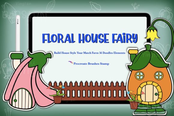 Stamp Elements Floral House DIY Match: Your Digital Toolkit